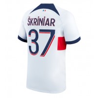 Pánský Fotbalový dres Paris Saint-Germain Milan Skriniar #37 2023-24 Venkovní Krátký Rukáv